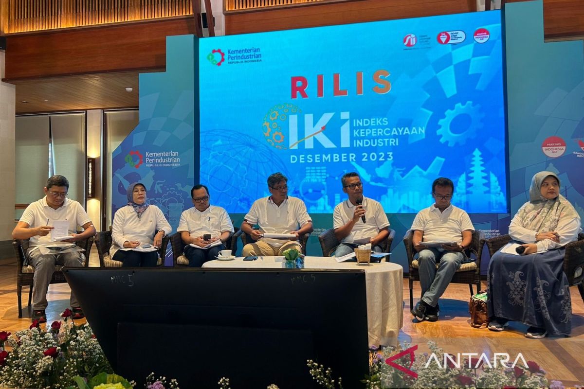 Skala Kepercayaan Industri Desember melemah jadi 51,32